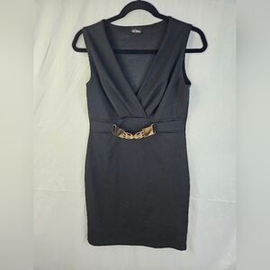 Elegant Black Sleeveless Dress